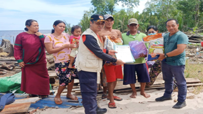 BPBD Salurkan Bantuan Untuk Korban Bencana