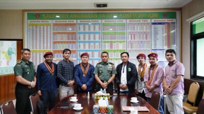 Danrem 091/ASN Samarinda Dukung Penuh Kongres XXXII dan MPA XXXI PMKRI.