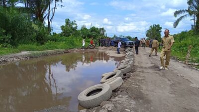 Bupati Kotim Ancam Tutup Jalan Lingkar Selatan.