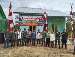 Pos Babinsa Ditualan Hulu Diresmikan.