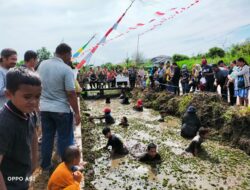 Warga Baamang Meriahkan HUT RI Dengan Mangaruhi