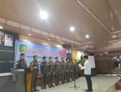 Wali Kota Palangka Raya Kukuhkan Satgas FKUB.