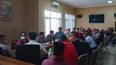 Mediasi Fordayak dengan Berlian di Polres Palangka Raya Dead Lock dan Proferti Berlian Disegel Fordayak.