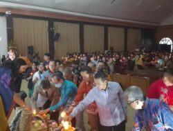GAMKI Kalteng dan GMKI Palangka Raya Kolaborasi Rayakan Natal Bersama.