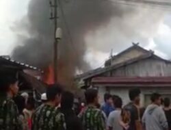 Rumah Terbakar Gegerkan Warga