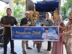 H. Abdul Rasyid AS dan istri, Hj. Nuriyah Salurkan Zakat sebanyak 500.000 Kg beras dan 100.000 Liter Minyak Goreng