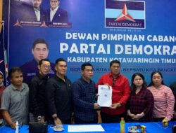 Ex. Ketua DPC Partai Demokrat Kotim, Pindah Ke Partai PDIP Kotim Ada Apa? Rela Mundur Sebagai Anggota DPRD Kotim