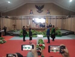 Pelantikan PAW – Dadang Prianto Gantikan Posisi Anggota Dewan Yang Meninggal