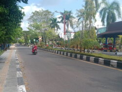 Malam Lebaran, Jalan A. Yani Jadi Ajang Kebut-kebutan