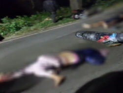 Tabrak Truk Sepasang Suami Isteri Tewas di Jalanan