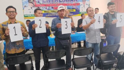 Jebolan Aktivis Mahasiswa Kantongi Nomor Urut 1, Jhoni Sanjaya Mohon Doa Restu Maju Calon Kades Sungai Ubar Mandiri Kotim