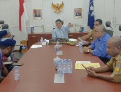 Temui Kadis PPAD Provinsi Papua, GMKI Jayapura Bahas Kerja Sama: Tingkatkan Literasi Melalui Kampung Literasi