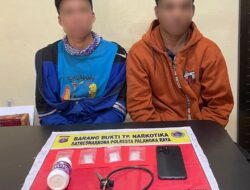 Simpan 4 Paket Sabu, Dua Pria di Palangka Raya Diringkus Polisi