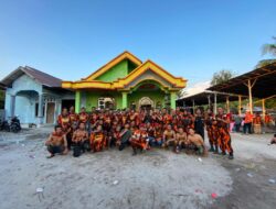 Sebarkan Kebaikan di Kalteng, Syauqie Resmikan Posko Satgas PP di Marang