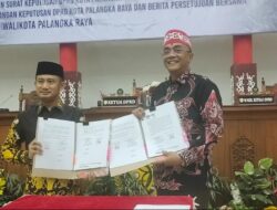 DPRD Palangka Raya Gelar Rapat Pengesahan KUA dan PPAS APBD TA 2024