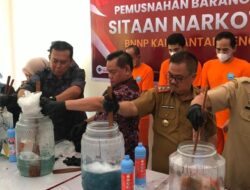 Kolaborasi BNNP Kalteng dan Pemkab Kotim Berhasil Ungkap Sindikat Narkoba Jaringan Internasional