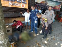 Pria Tanpa Identitas Ditemukan Depan Warung Dalam Kondisi Tak Bernyawa