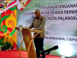 Sigit Maknai Perjuangan Dibangunnya Gedung Baru DPRD Palangka Raya