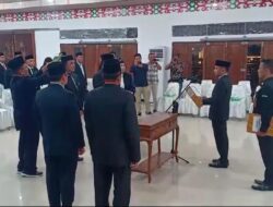 Diujung Masa Jabatan, Fairid Lantik Pejabat Pimpinan Tinggi Pratama