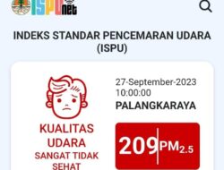 Dampak Karhutla, Kabut Asap Tebal hingga Kualitas Udara Buruk