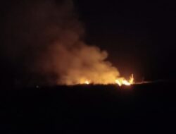 Titik Api Muncul di Sungai Ubar Mandiri Diduga Sengaja Dibakar