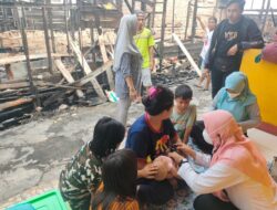 Puskesmas Ketapang 1 Kunjungi Korban Kebakaran di Langsat 3, Ini yang Dilakukan