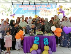 Semaraknya Peringatan HUT Ke – 28 SMP Negeri 6 Sampit, Ini Kegiatan Yang Mereka Lakukan