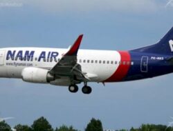 Diduga Alami Kerusakan Mesin, Penyebab  Gagal Terbangnya Pesawat Nam Air Sampit – Jakarta