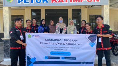 Dukung Program Pemerintah, Mahasiswa Ilmu Pemerintahan Gelar Penyuluhan Pencegahan Stunting di Keluharan Ini