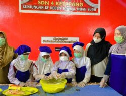 Inovasi Kuliner di SDN 4 Ketapang: Pelatihan Kue dan Stik Bunga Telang