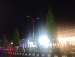 Sudah Tiga Hari Lampu PJU dari Simpang KNPI Sampai Jelawat di Jalan A Yani Kotim Mati Total