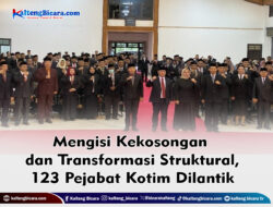 Mengisi Kekosongan dan Transformasi Struktural, 123 Pejabat Kotim  Dilantik