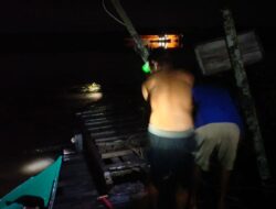 Tiba-tiba Tali Kapal Tugboat Putus Hantam Lanting, Warga Sempat Panik