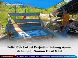 Polisi Cek Lokasi Perjudian Sabung Ayam di Sampit, Namun Hasil Nihil