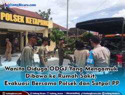 Wanita Diduga ODGJ yang Mengamuk Dibawa ke Rumah Sakit, Evakuasi Bersama Polsek dan Satpol PP
