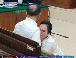 Ary Eghani Berlutut dan Menangis Memeluk Suaminya Usai Divonis 4 Tahun Penjara