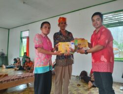 PD KMHDI Salurkan Buku Pelajaran Agama Hindu di Kabupaten Barito Selatan
