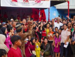 Senam “Sat Set” Bersama Relawan Ganjar Mahfud Se-Kotawaringin Timur