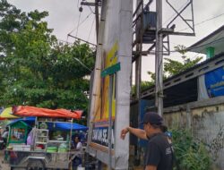Manajer PLN Sampit Sebut Papan Reklame di Pertigaan Muchran Ali Tidak Memenuhi Standar Aman dan Berbahaya