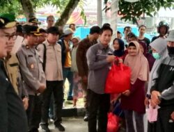 Wagub Kunjungi Pasar Penyeimbang di Teweh Tengah dan Kelurahan Jingah 