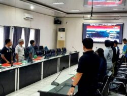 Pemkab Barut Ikuti Zoom Meeting Jalan Sehat Pemilu Damai Kalteng