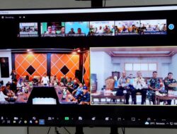 Pj Bupati Monitoring Pemilu di 9 Kecamatan Melalui Vidcon 