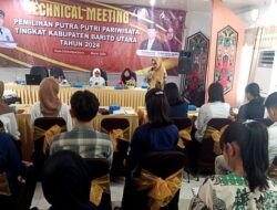 42 Peserta Putra Putri Pariwisata Ikuti Pembekalan dan Pemberian Materi