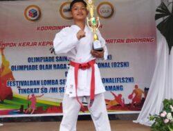 Siswa SDN 4 Baamang Tengah Raih Prestasi Gemilang Pada Cabang Karate Putera di O2SN Kecamatan Baamang
