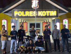 Tim Resmob Polres Kotim Tangkap Dua Spesialis Curanmor di Sampit