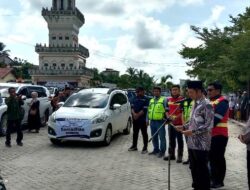 Pj Bupati Barito Utara Lepas Rombongan Wisata Belanja Ramadhan 1445 Hijriah