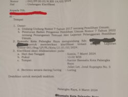 Caleg Gerindra Dapil 2 Palangka Raya Dilaporkan Ke Bawaslu, Diduga Langgar Peraturan