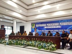 Pj Bupati Muhlis Buka Musrenbang RKPD Kabupaten Barito Utara Tahun 2025