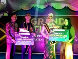 Putra Putri Duta Pariwisata 2024 Di Raih Pelajar SMAN 1 dan Mahasiswi Uniska