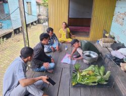 Seekor Anak Kelasi Diserahkan Warga Pulau Hanaut ke BKSDA Resort Sampit